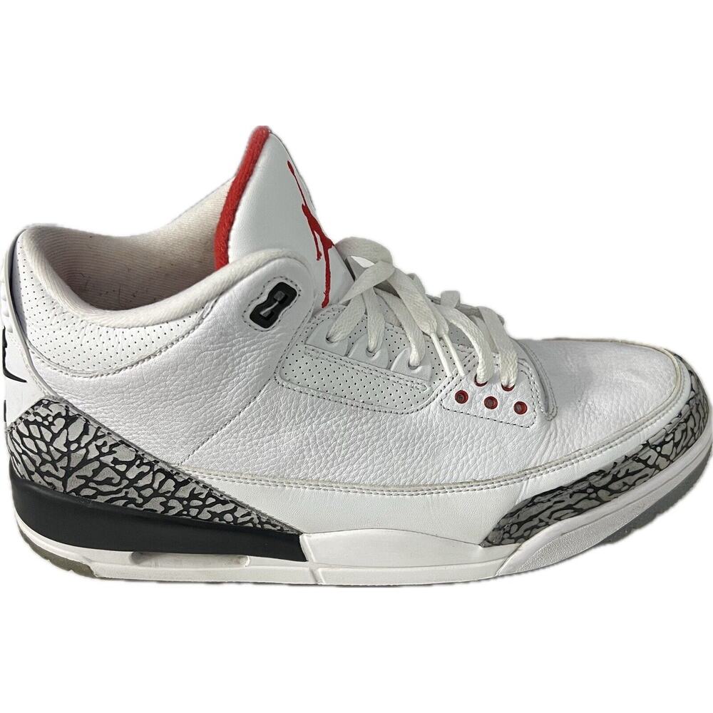 2017 Nike Air Jordan 3 Retro NRG Free Throw Line Basketball 923096-101 Size 14